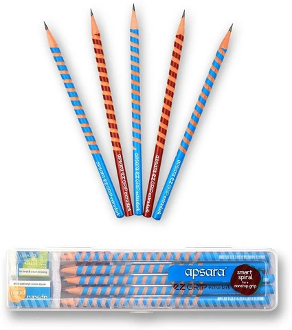 APSARA EZ GRIP PENCILS
